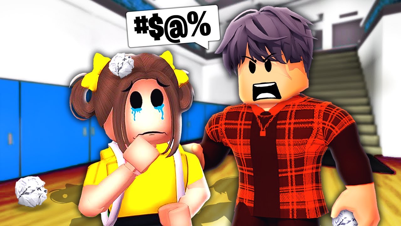 Meine KLEINE SCHWESTER wird GEMOBBT von einem JUNGEN in Roblox Snapchat!