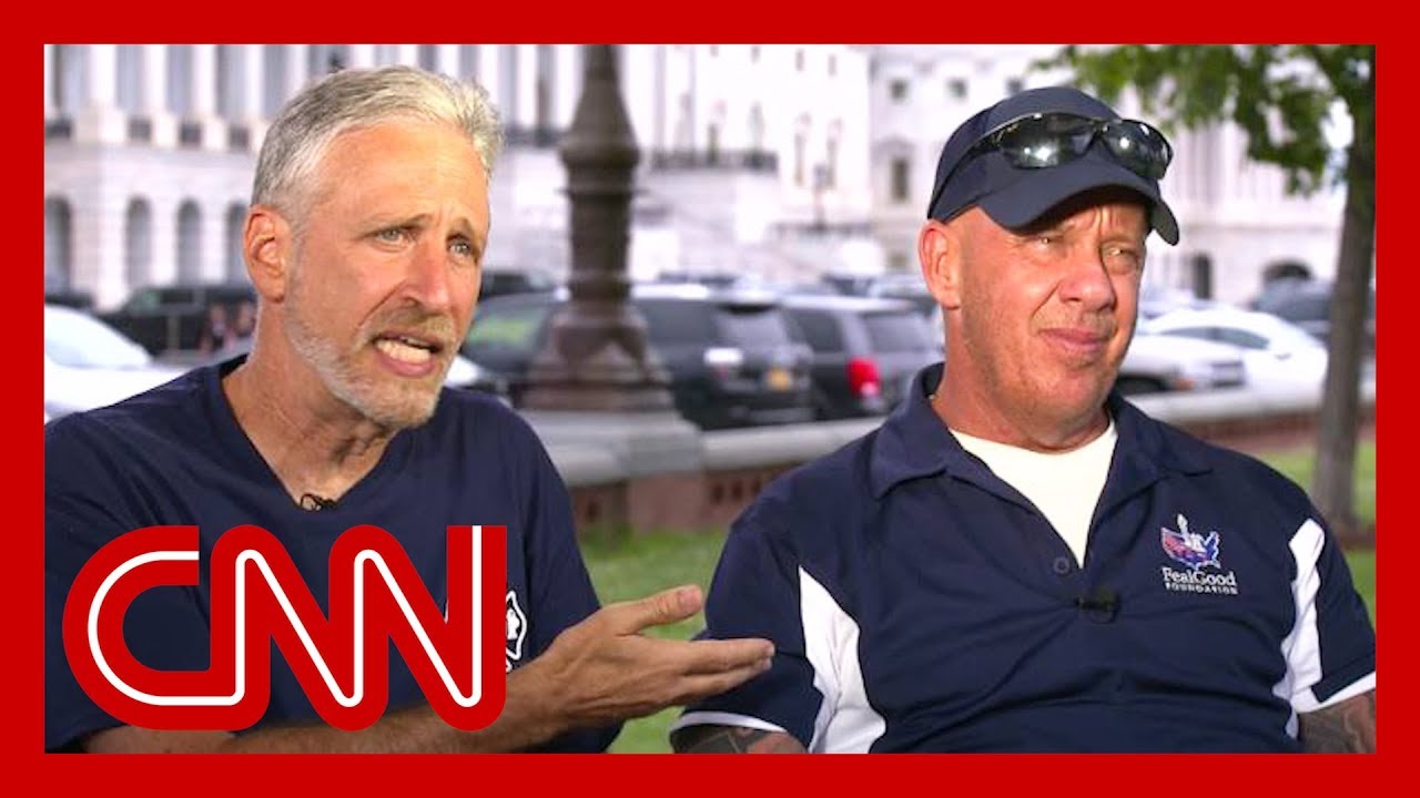 Jon Stewart's response to lawmaker's 'very busy' claim
