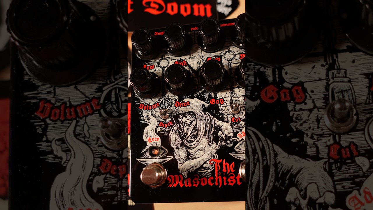 Brand New Pedal by Does It Doom - Matt Pike&rsquo;s The Masochist #doom #guitar #new