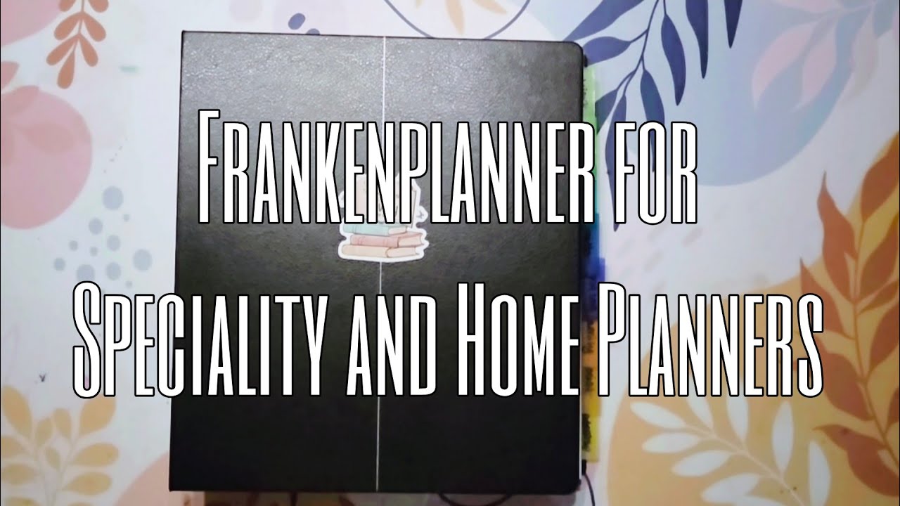 Обновленный Frankenplanner для специализированных ежедневников — теперь с домашними папками!