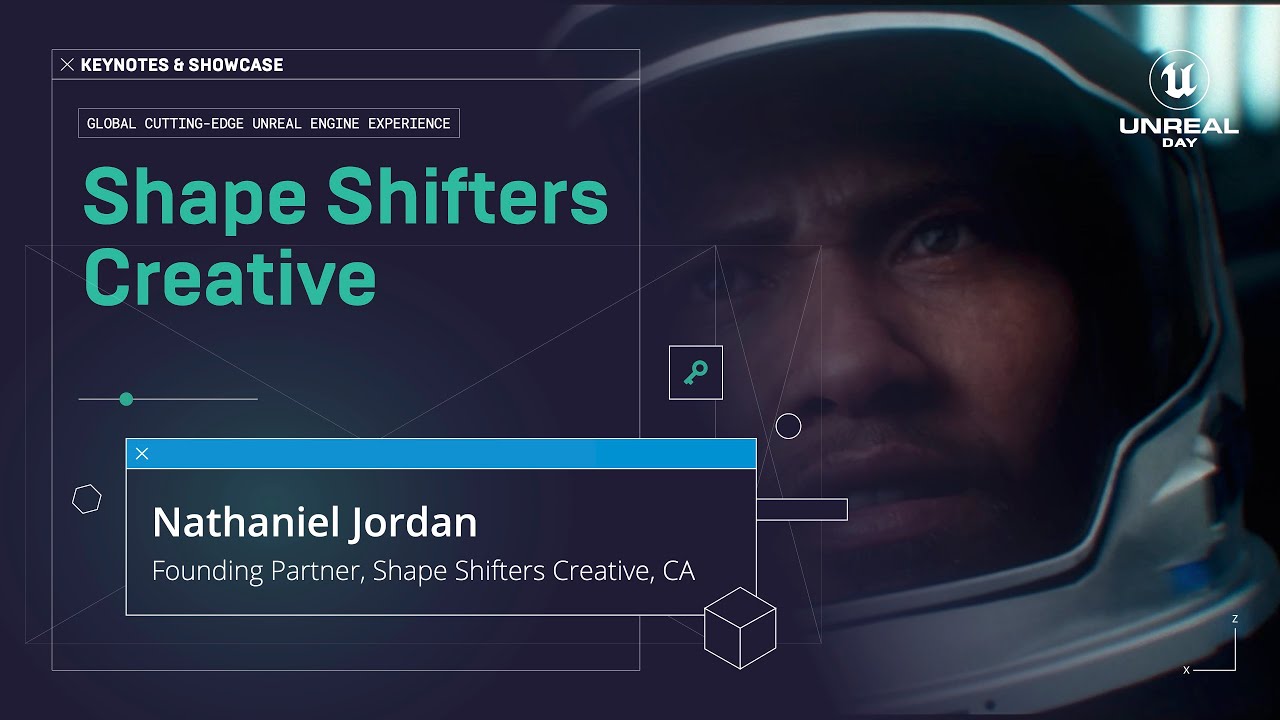 UNREAL DAY 2022 - Shape Shifters Creative - Nathaniel Jordan (Founding Partner)