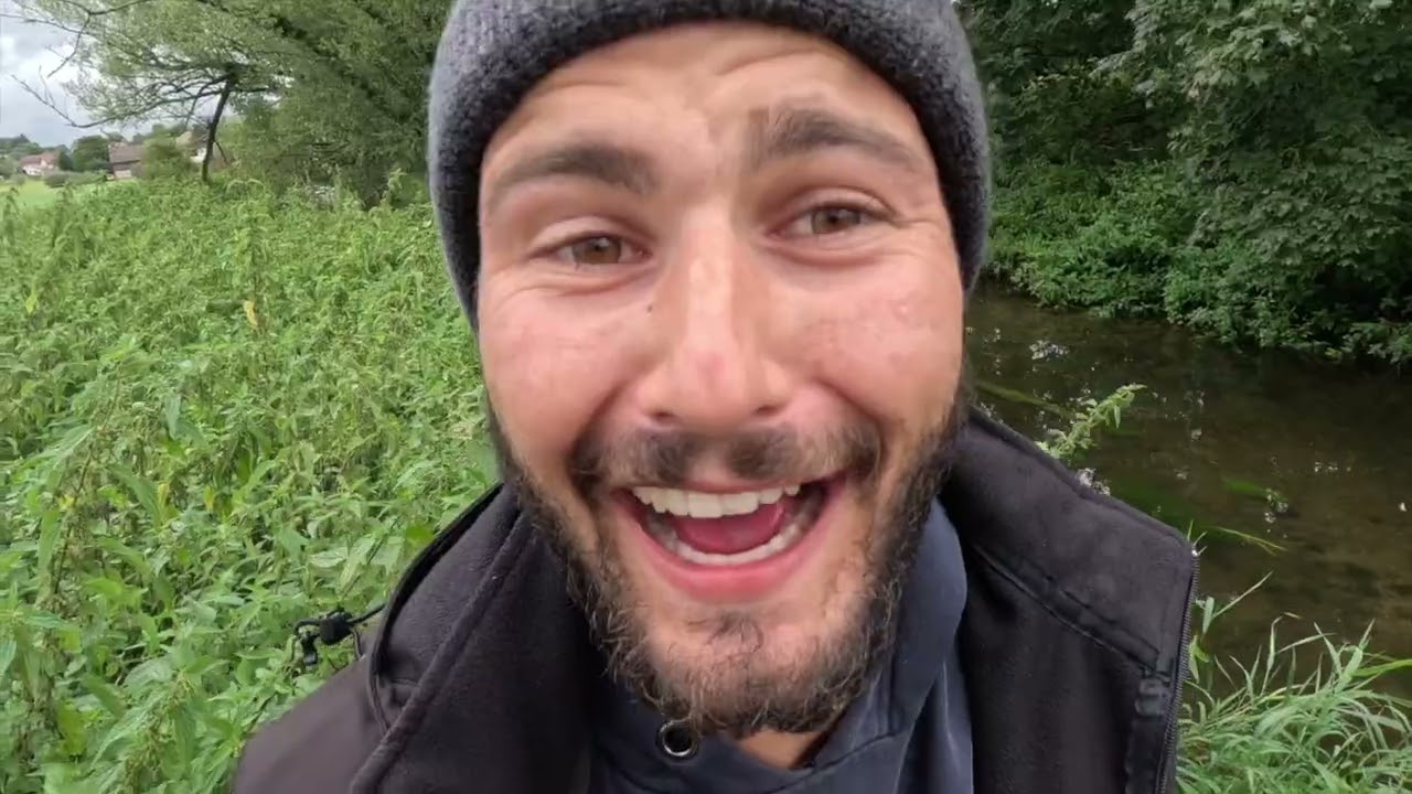 Unser Bach liefert! Erster Trip mit @TackleTimo wird direkt brutal gut 🎣