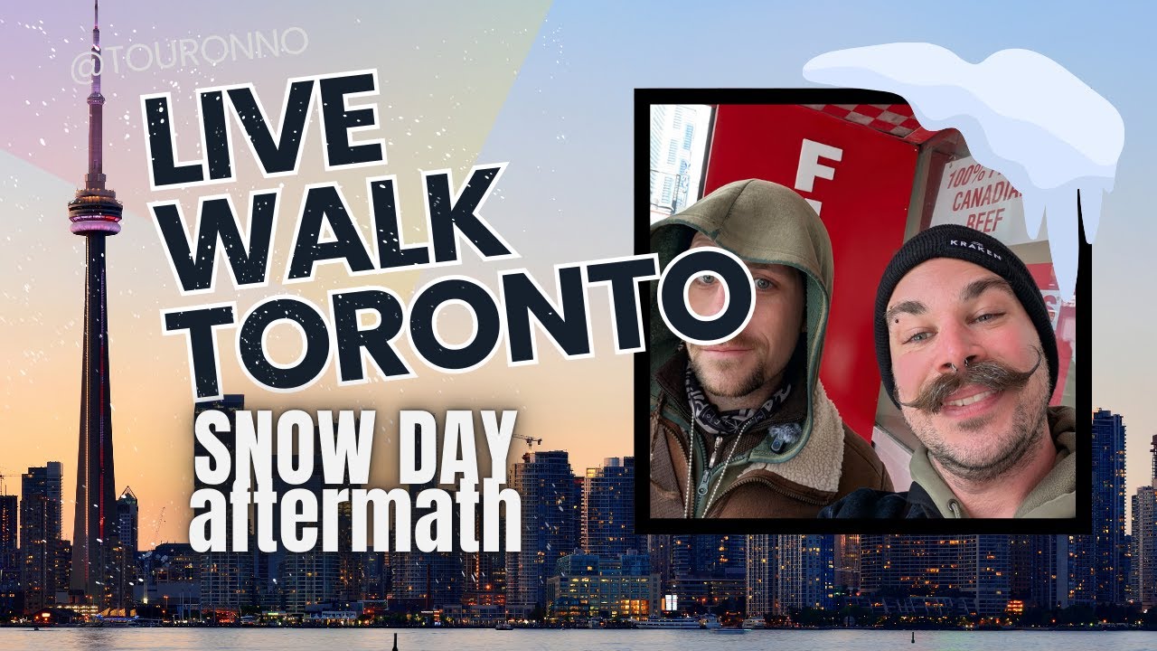 LIVE WALK TORONTO - Snow Day Aftermath (and VICTORY LAP!) ft. green_knight_tales