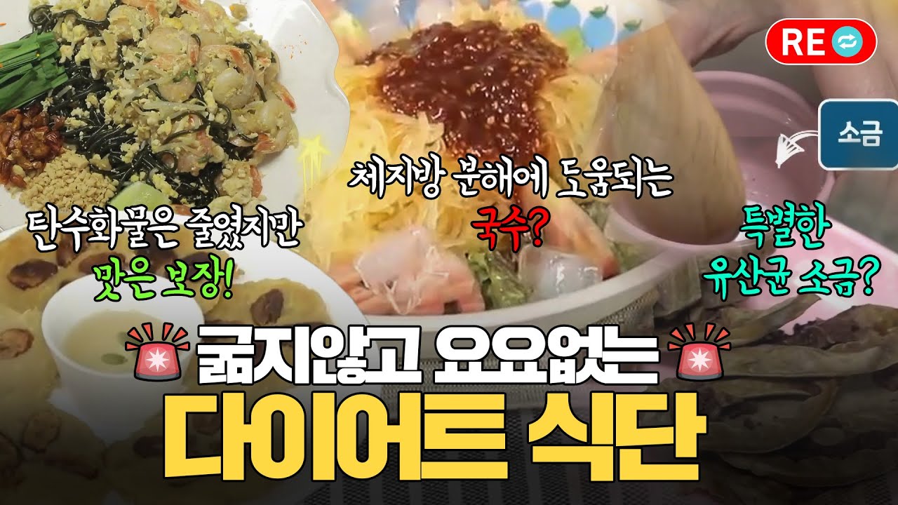 [라이브 다시보기] 살 빠지고 다시 찌고의 반복! 요요 없는 다이어트 식단 추천 모음집