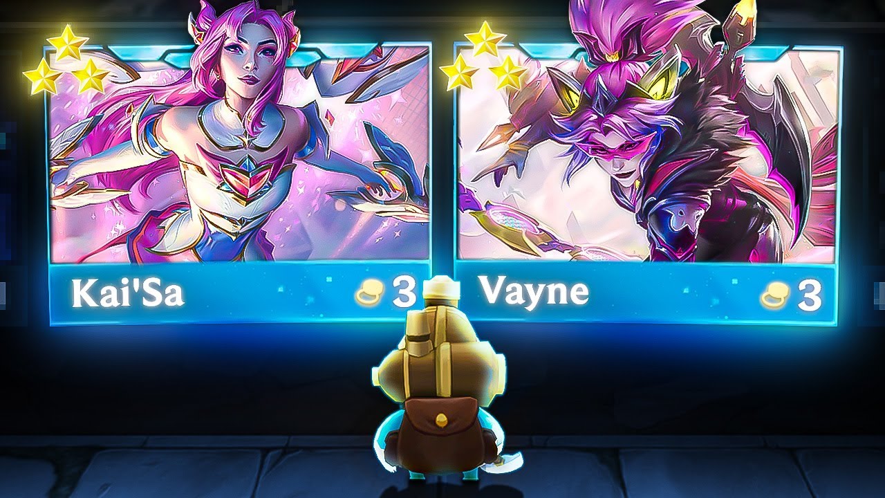 Kaisa Vayne Reroll Is Insane! Ft. K3Soju - TFT Set 8 PBE