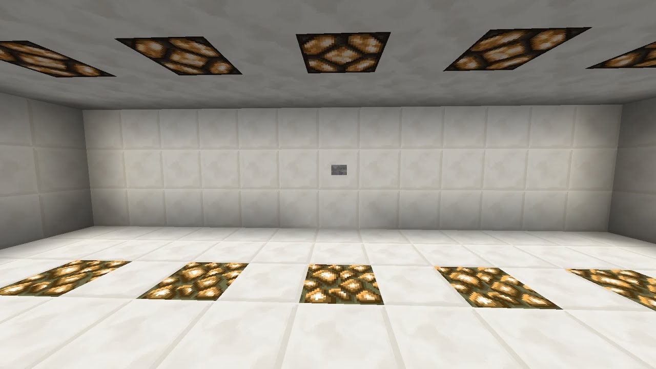 | TUTORIAL REDSTONE | LAMPARAS QUE SE ESCONDEN EN EL SUELO 1.7.2