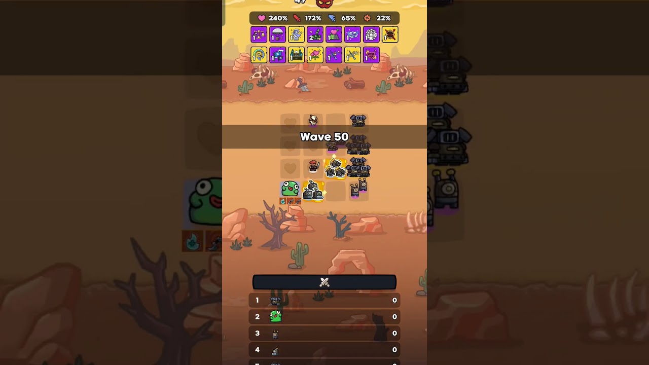 Blob solo carries and Decimates all 50 waves on Hard Mode Lucky Offense 