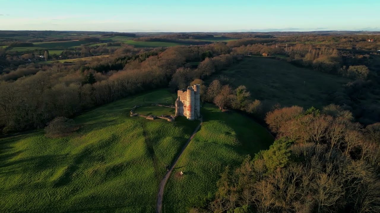 Donnington Castle | What-A-View! 4K Drone Footage