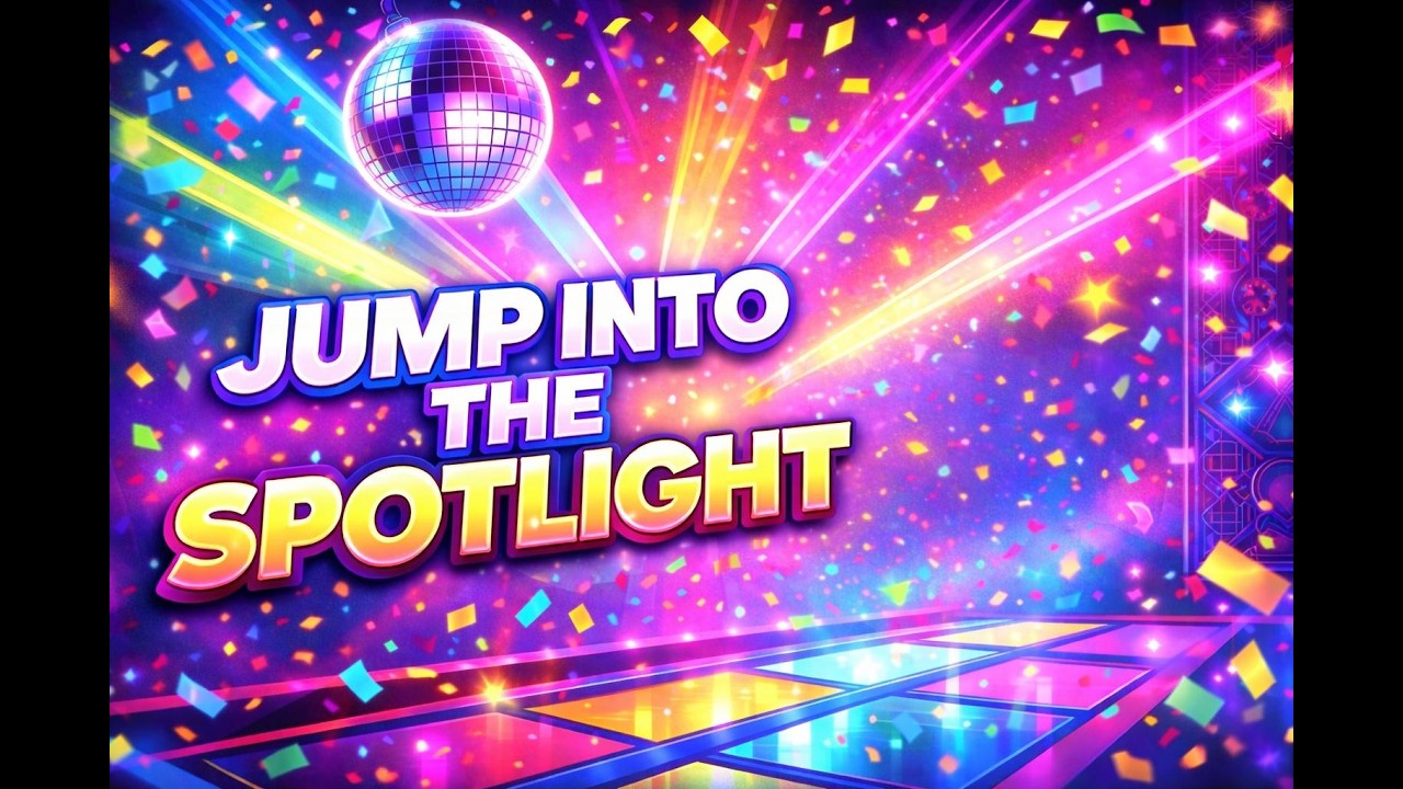 “Jump Into the Spotlight”🎶🎶