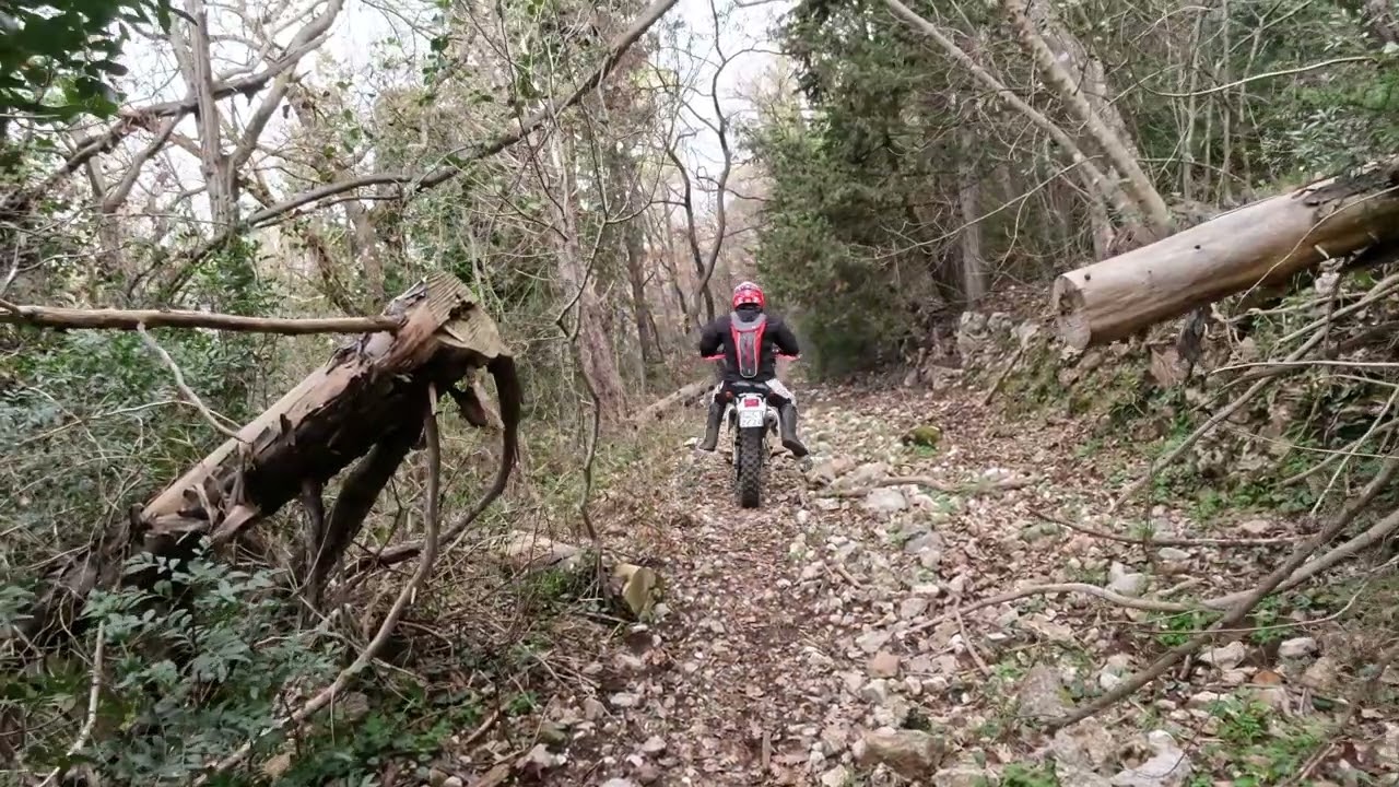 Voge 300 Rally Enduro Offroad HARD Anello 1 Bassiano Monti Lepini
