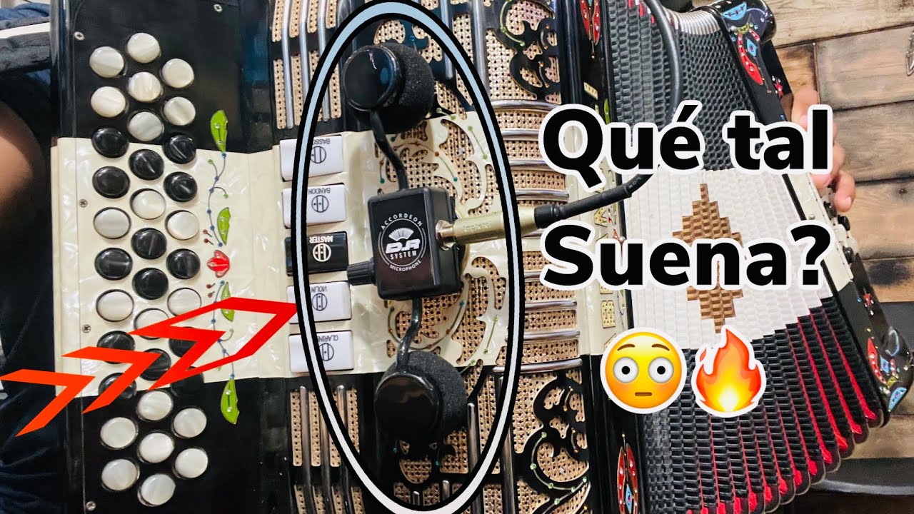 Nuevo Microfono Para Acordeon DJR - Que tal suena y como funciona?