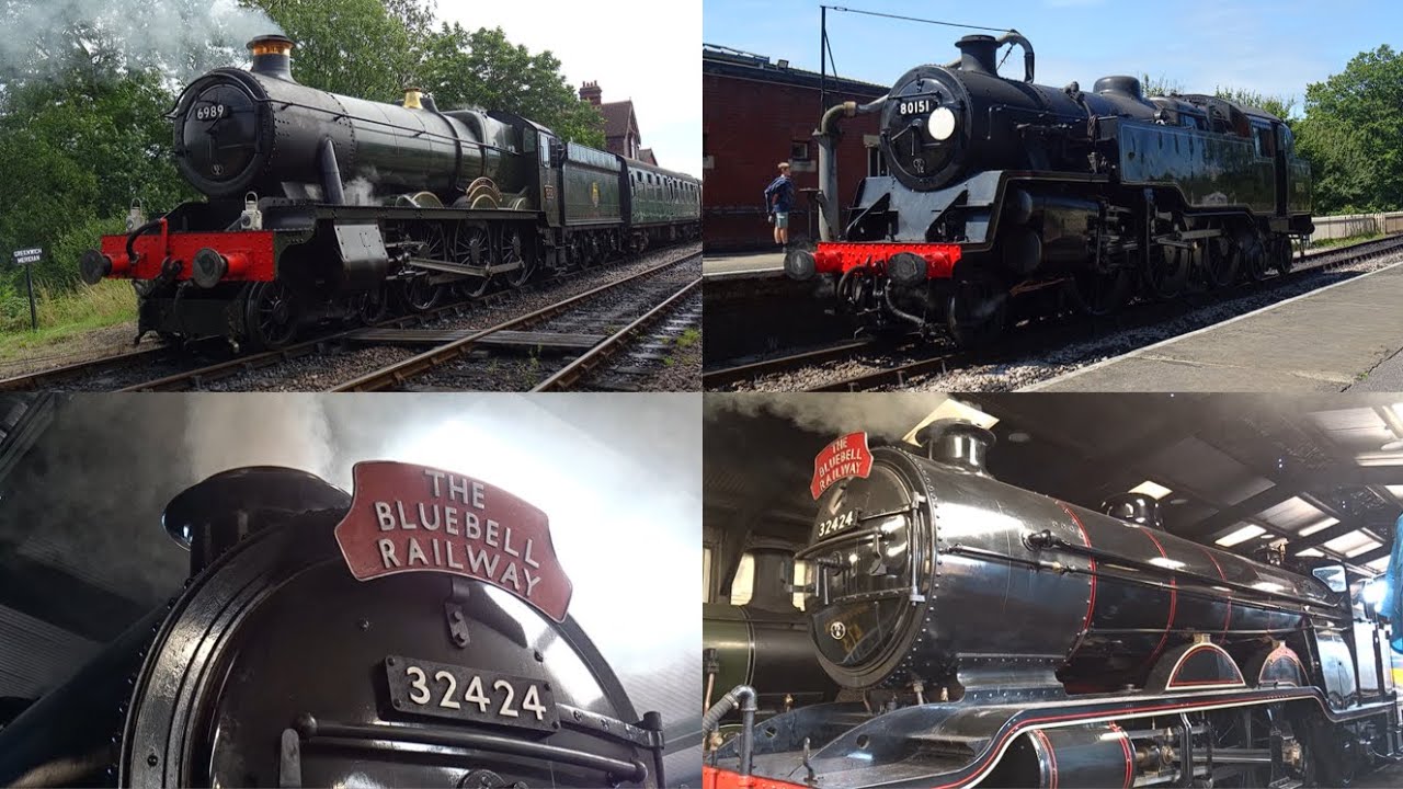 A Great Day on the Bluebell Railway! Feat. 32424 Beachy Head! 5th August 2024