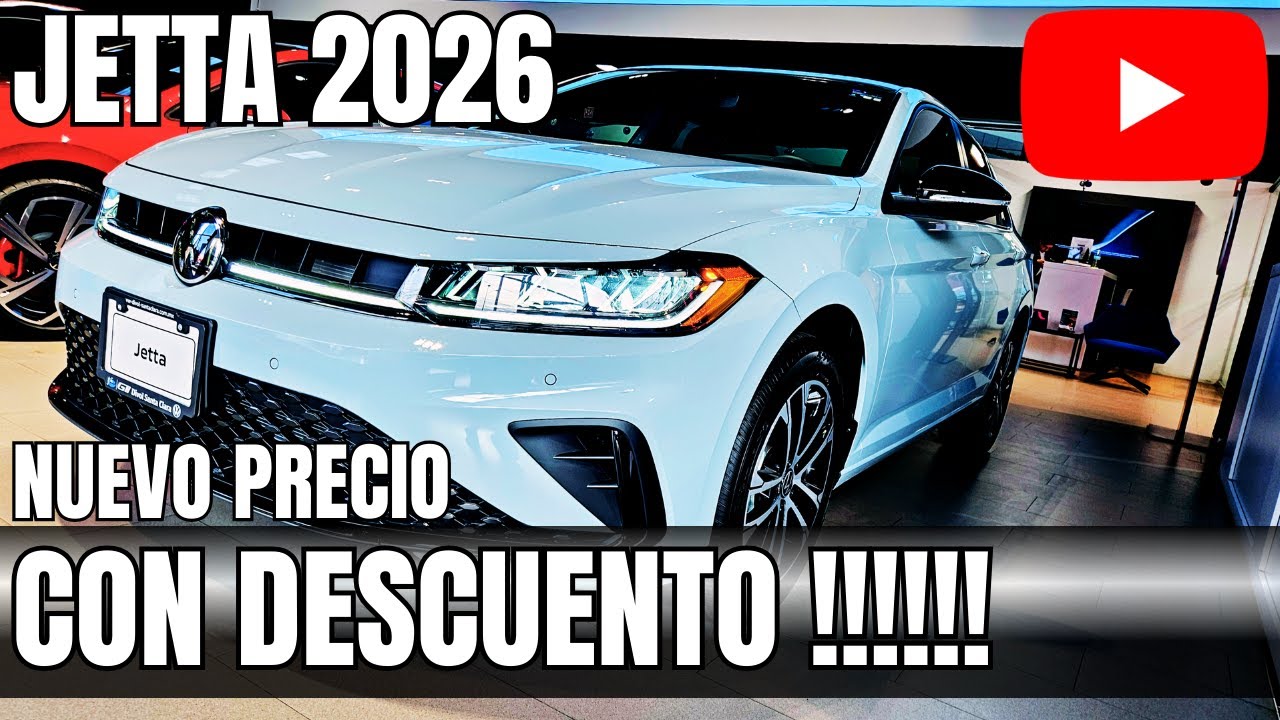 VOLKSWAGEN JETTA SPORTLINE 2026 SUPER PRECIO ESPECIAL FINANCIADO RESEÑA SEDAN TURBO 150 HP TIPTRONIC