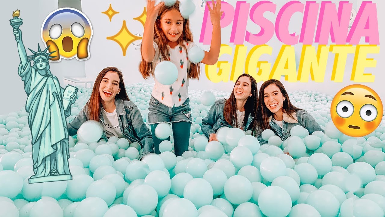 Piscina de Pelotas Gigante en Nueva York  ♡Trillizas | Triplets