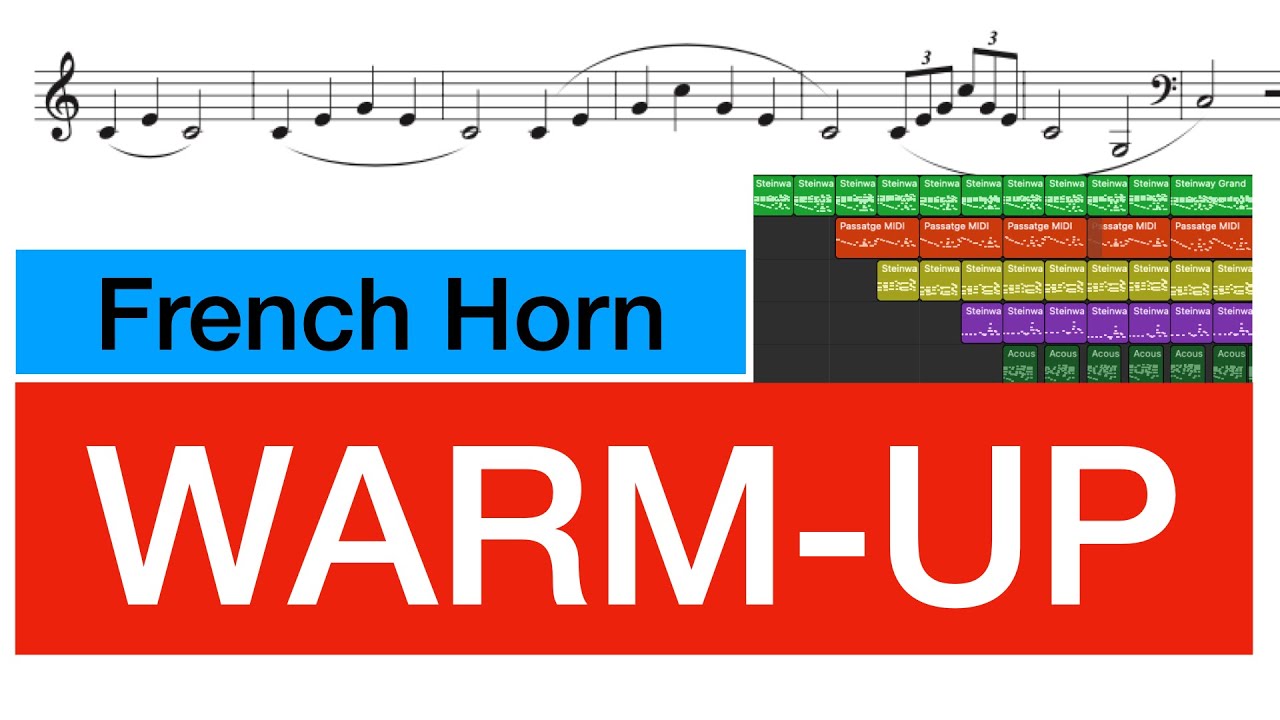 French Horn WARM UP 1