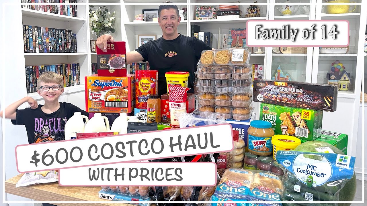 600+ долларов США Costco Haul Австралия и цены