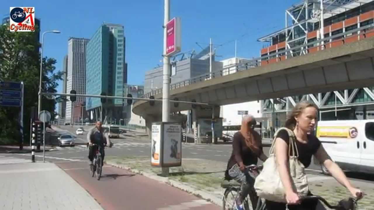 Cycling in The Hague (Netherlands)