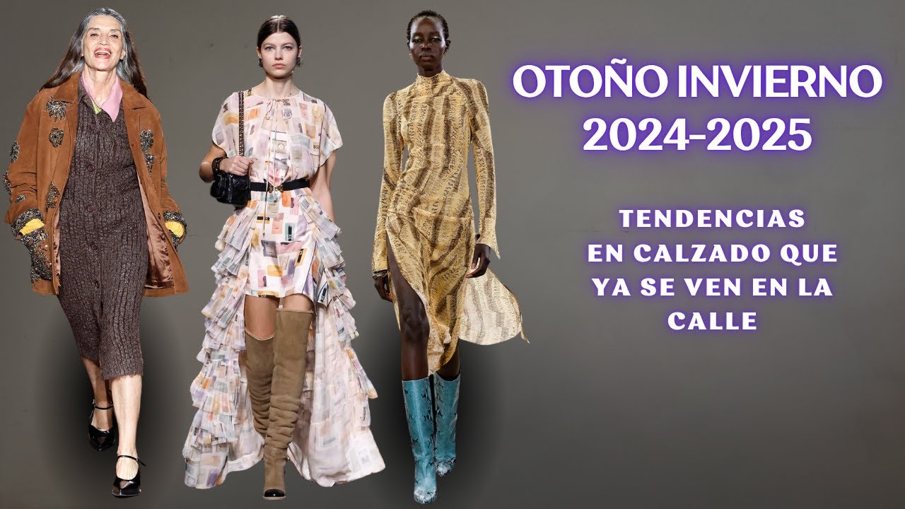 ¡Los Zapatos que Son Tendencia en el Otoño-Invierno 2024-2025! | Descubre las Últimas Novedades