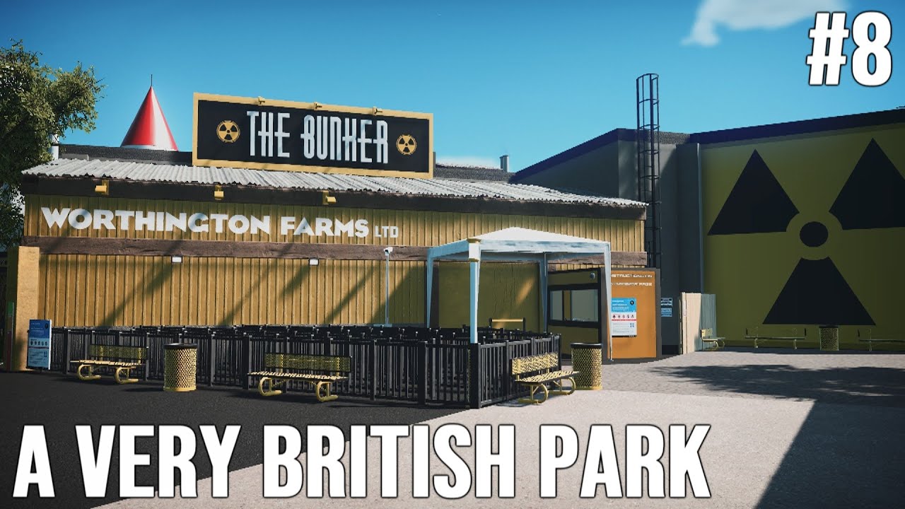 'THE BUNKER' DARK RIDE ¦ A Very British Park ¦ #8 ¦ Planet Coaster