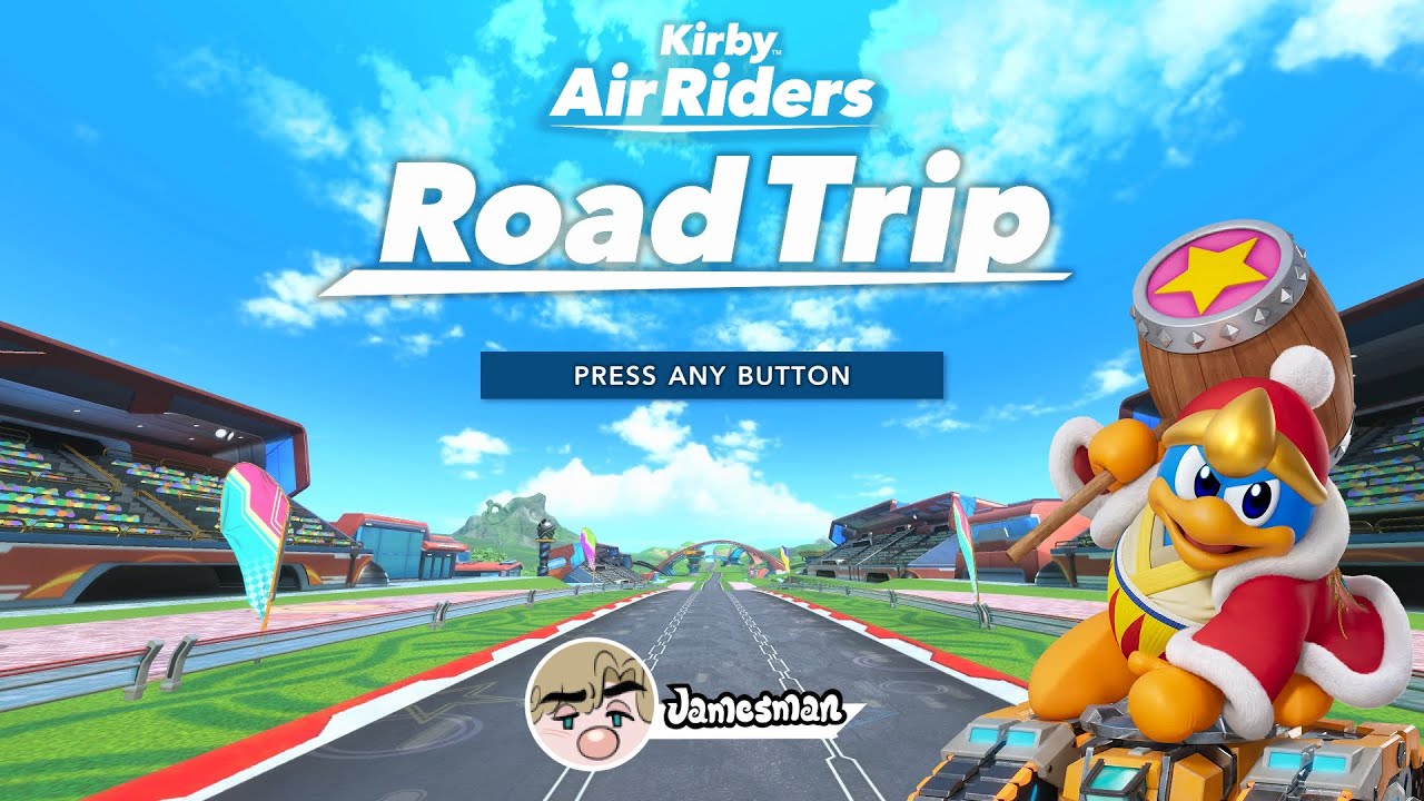 James's Kirby Air Riders (Road Trip) Session 1 of 2 | Dedede's Drive to Destiny!