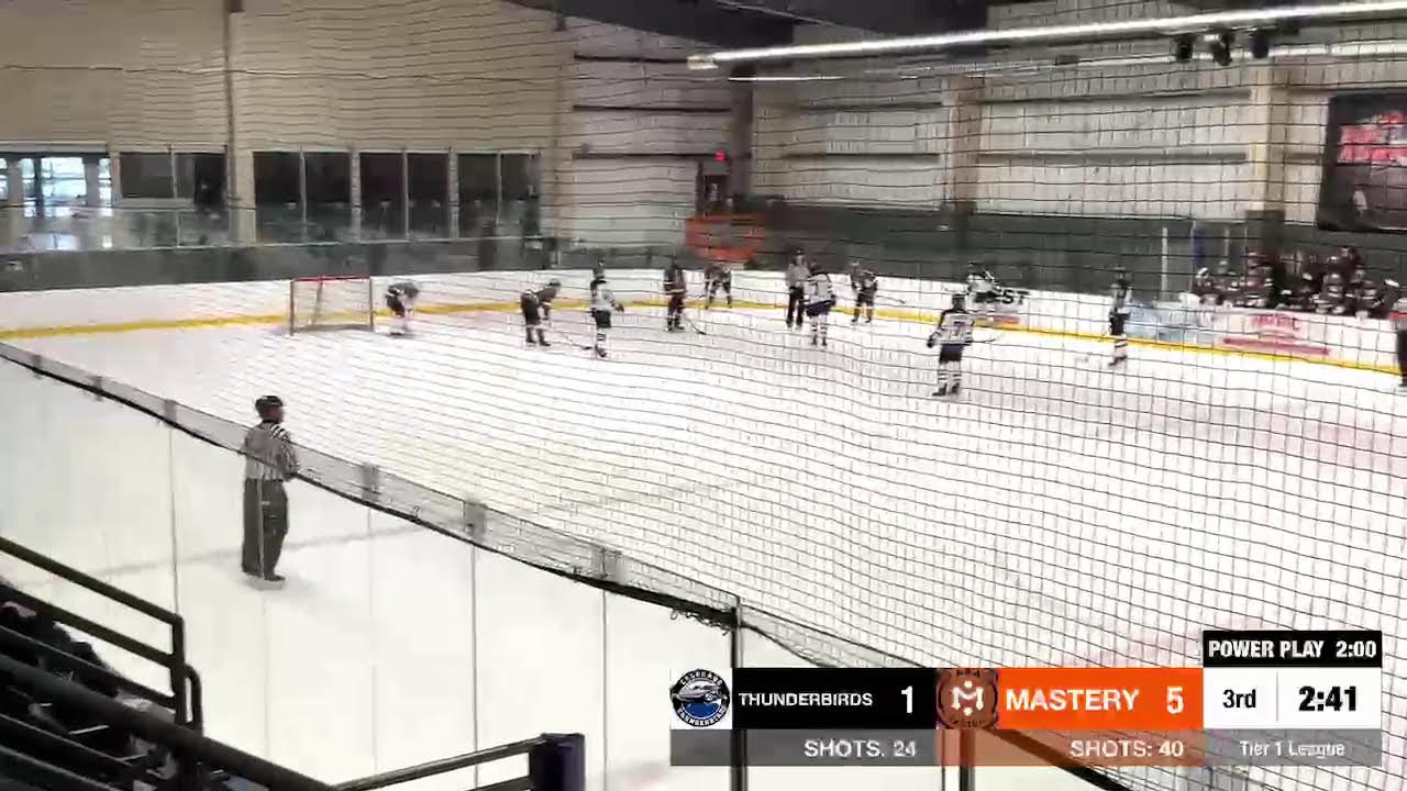 Thunderbirds Vs Mastery 16U AAA 1/23/26