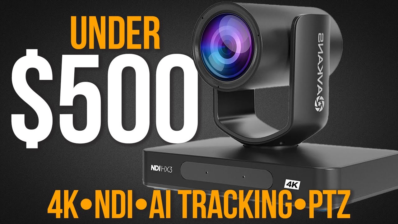 Affordable 4K AI PTZ Camera Review (Under $500)