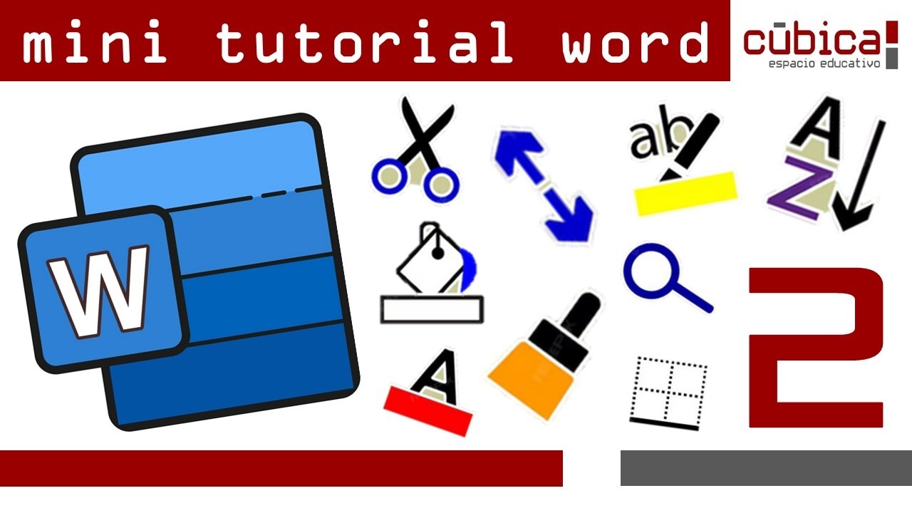 Mini Tutorial - Word Microsoft Office - Sesión 2 #cubicaee #matemáticas