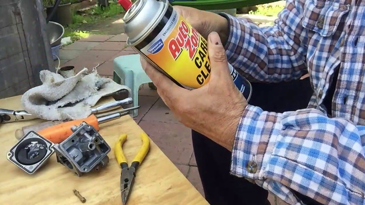 How To Rebuild or Clean Carburator 4 stroke Tohatsu Niss Mercury Outboard 4HP 5HP 6HP motor outboard