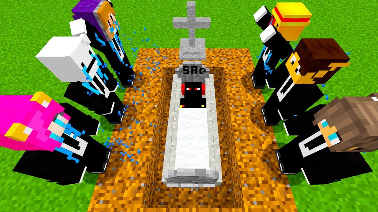 Атоса похоронили заживо в Minecraft!