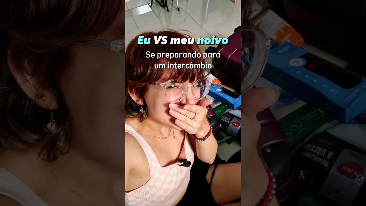 Arrumando as malas para o interc&acirc;mbio- Falta 1 dia