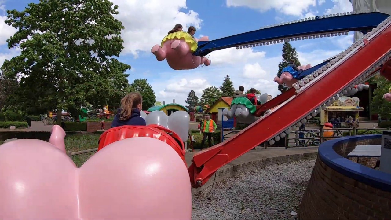 Flying Elephant (Onride/POV) Video Kernies Familienpark Kalkar 2020