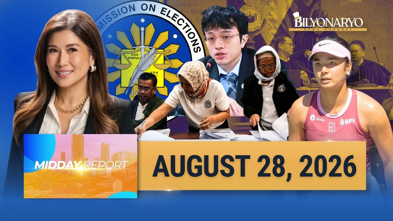 Midday Report | August 28, 2026