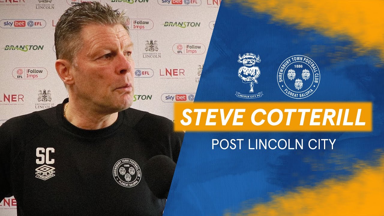 Post Lincoln City | Steve Cotterill