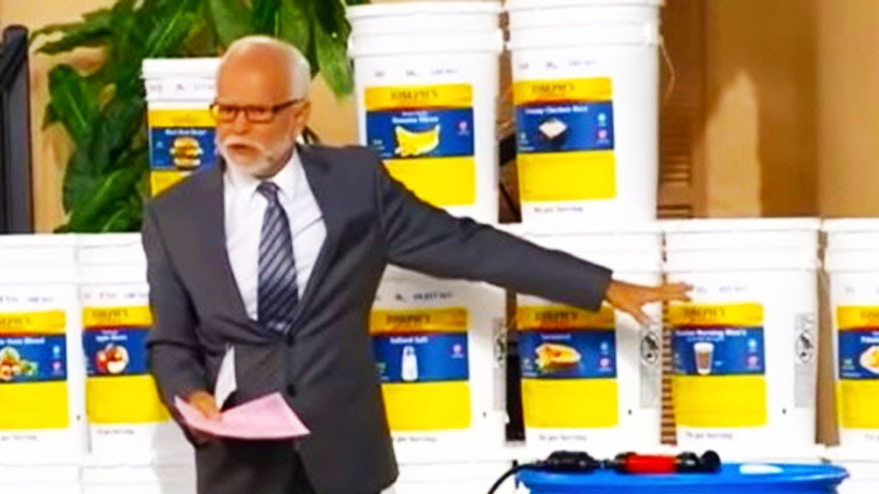 Jim Bakker Begs Rich People To Spend Millions On His Food Buckets