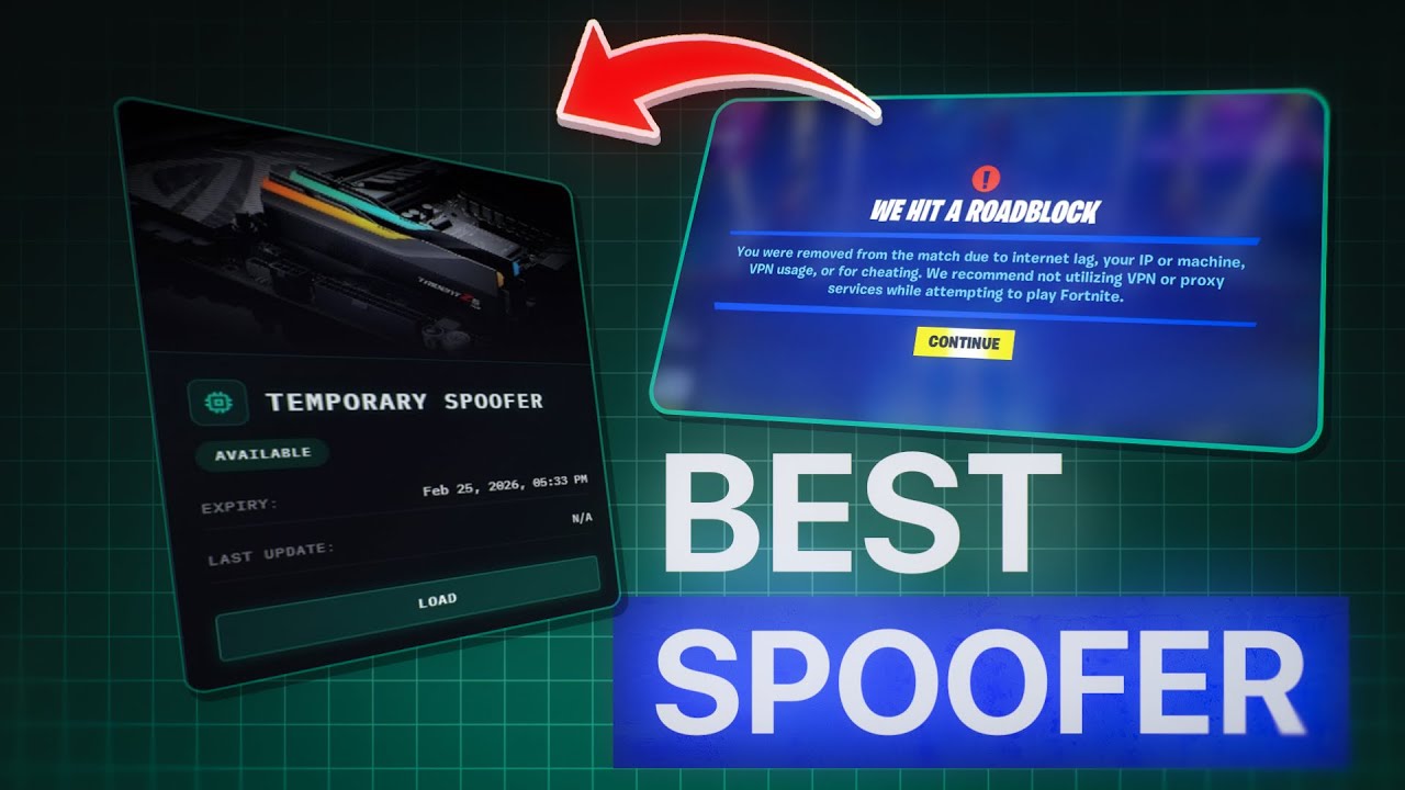 Fix Fortnite VPN Kick HWID Spoofer Working 2026 (INSANE)