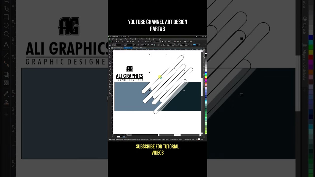 YOUTUBE CHANNEL ART DESIGN | PART#3 #shortvideo #ytshorts #shorts #viral #channelart