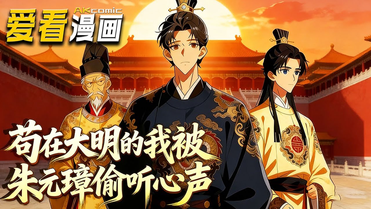 🔥【新番全集来袭】《苟在大明的我被朱元璋偷听心声》我穿成痴傻王爷，一心靠咸鱼系统蛰伏躺平，朱元璋听见我的心思后，为何龙颜一沉？！！#anime #穿越 #爱看漫画 #玄幻