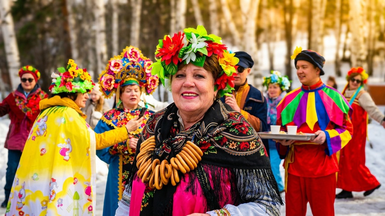 Масленица в горах