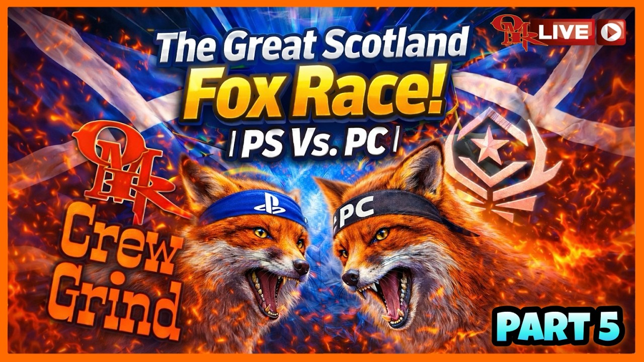 🏮 OMR LIVE! 🏮 | The Great Scotland Fox Race! | PS Vs. PC | G1G Ep. #133 | Call of the Wild