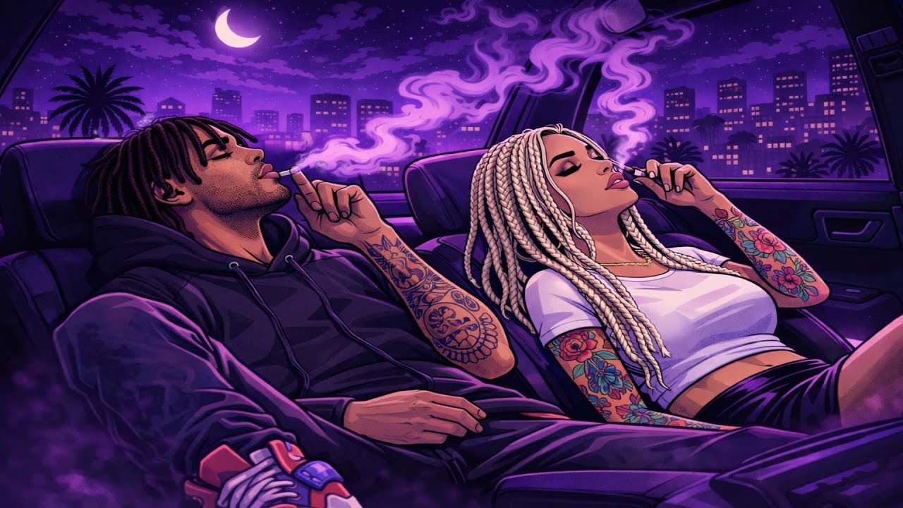 Midnight in The Purple Haze I West Coast Chill Rap Mix(420 Vibes)