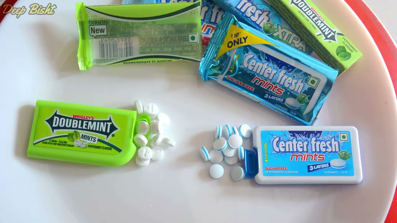 Center Fresh vs Double mint #centerfresh#mint