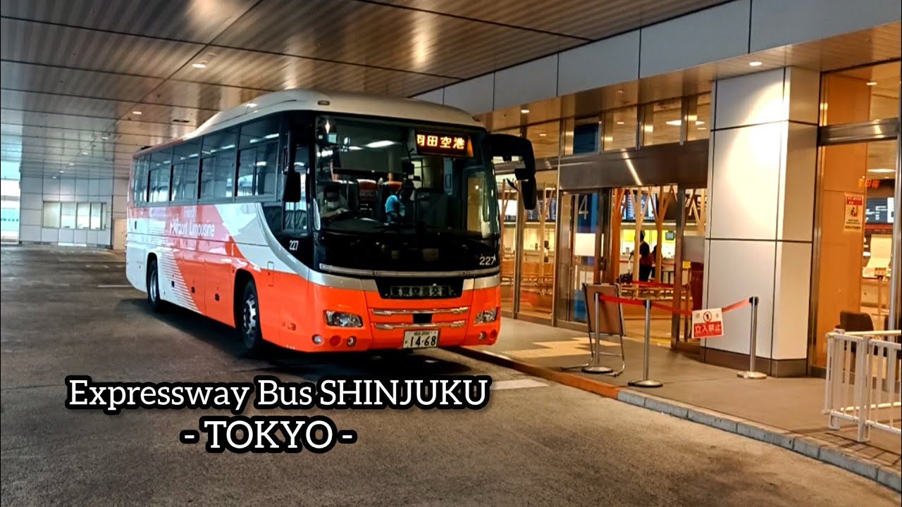RAPIHNYA TERMINAL BUS DI JEPANG &bull; EXPRESSWAY BUS SHINJUKU, TOKYO