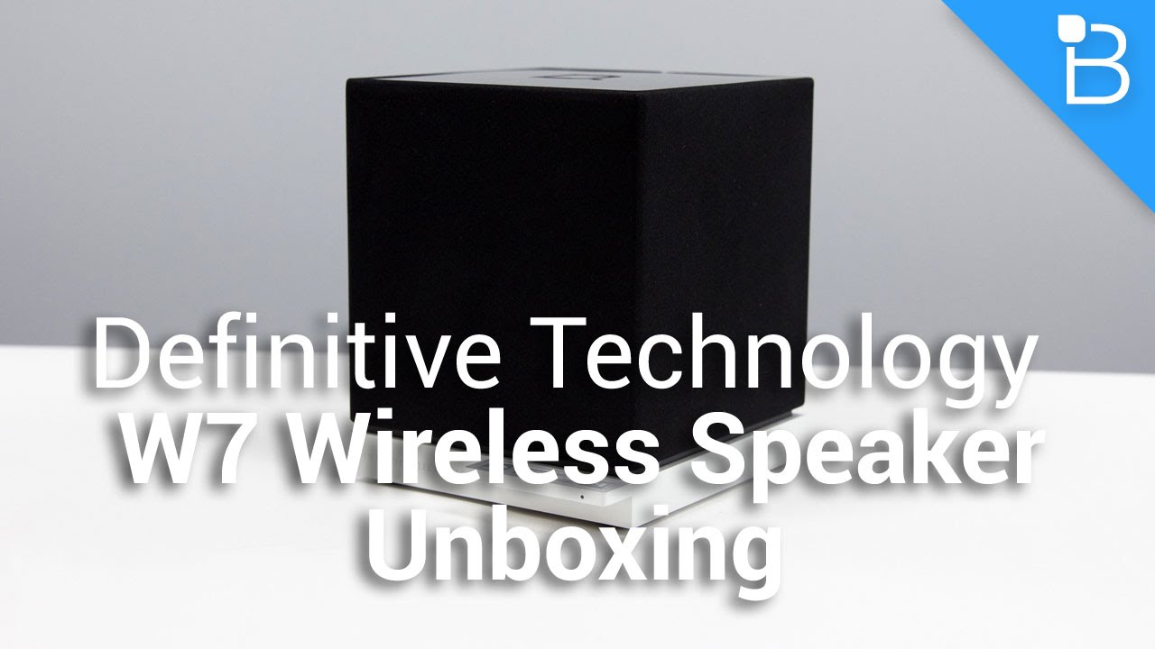 Definitive Technology W7 Unboxing and Hands-On