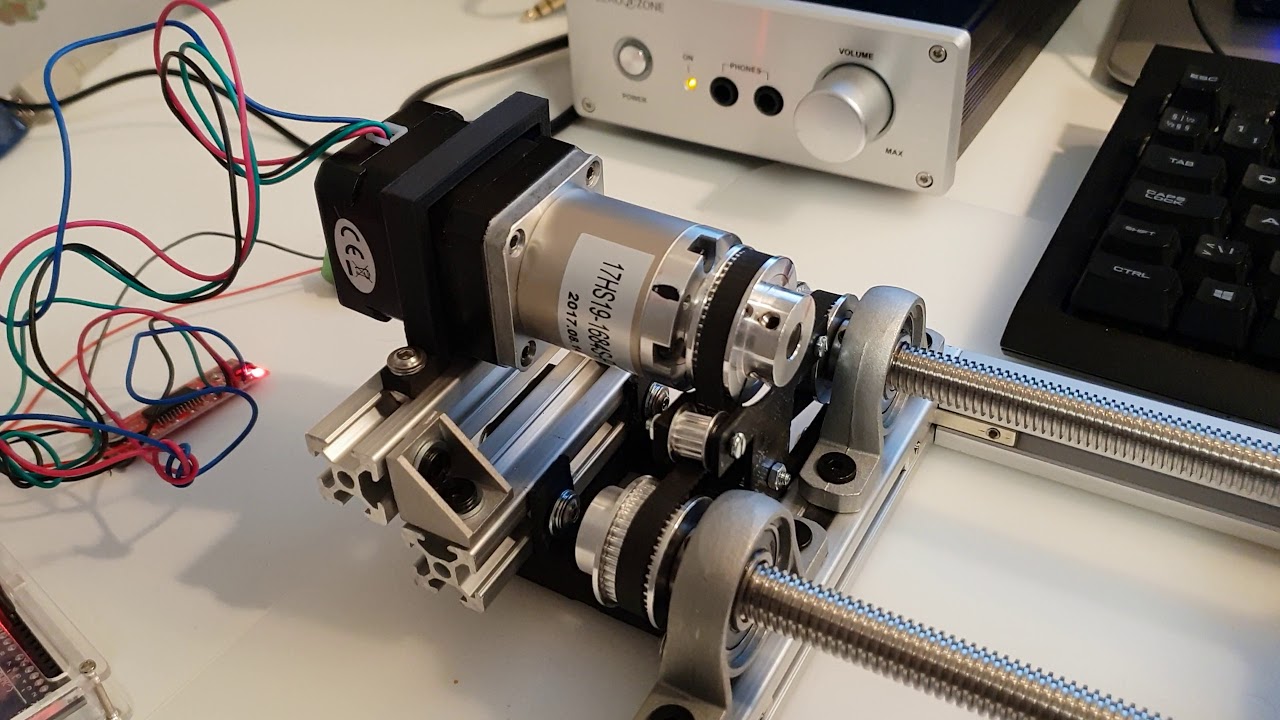 Prototype of the tensile testing machine