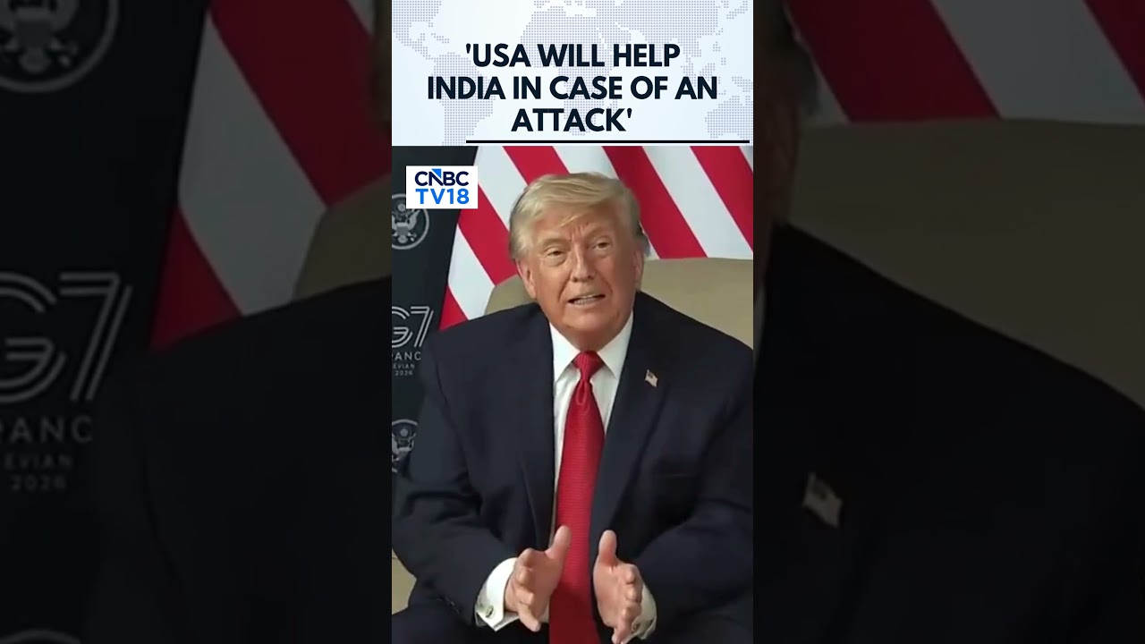 США поддержат Индию в случае нападения: Трамп | CNBC-TV18 | N18S