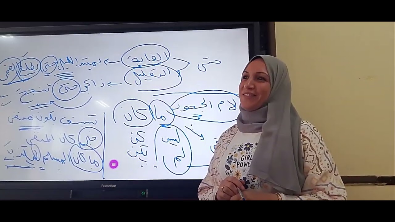 نصب المضارع 