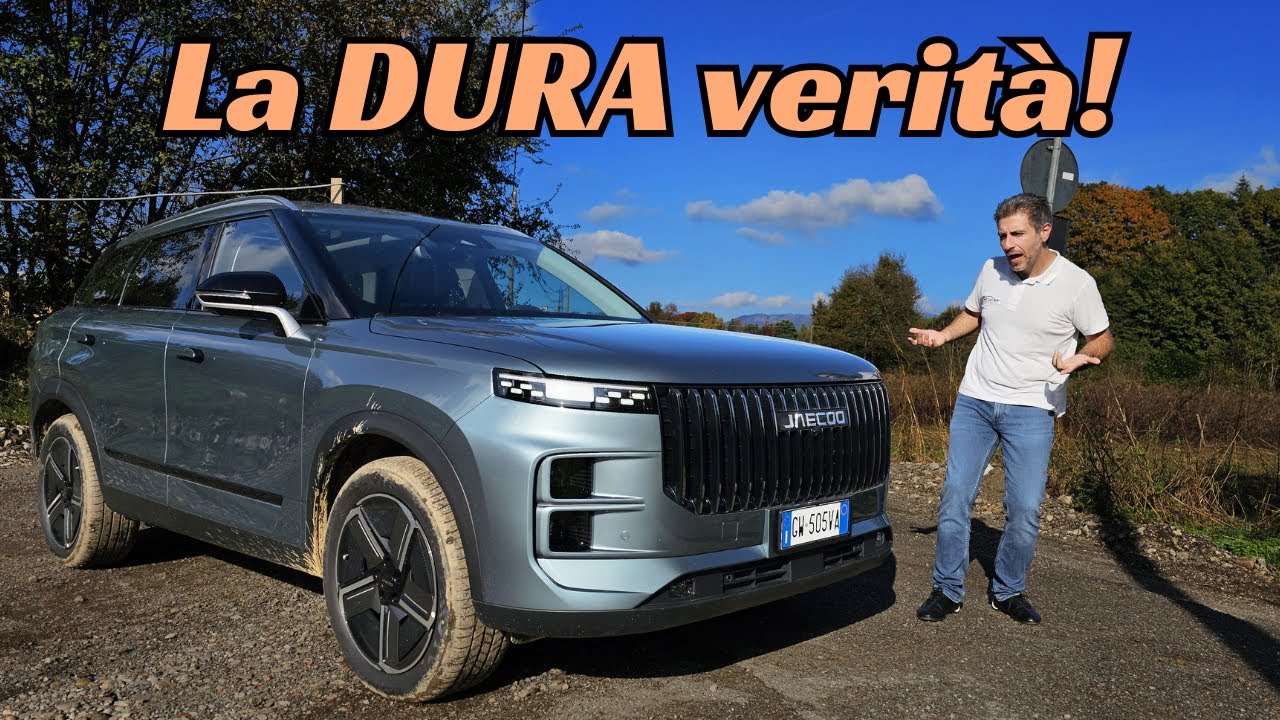 Prova Jaecoo 7: questo SUV &egrave; CINESE SOLO NEL PREZZO. Tutta la VERITA'