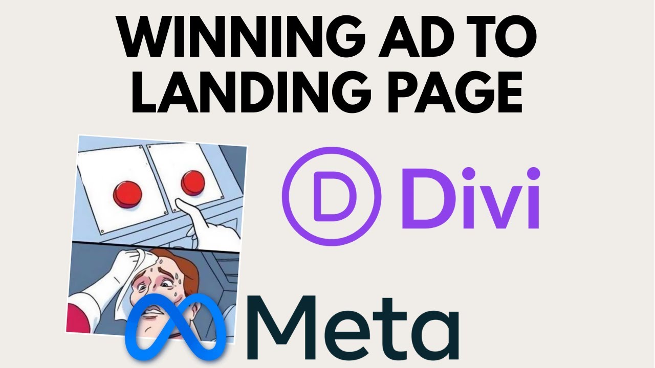 How To make a Wordpress Divi Landing Page From A Facebook - Meta AI Ad