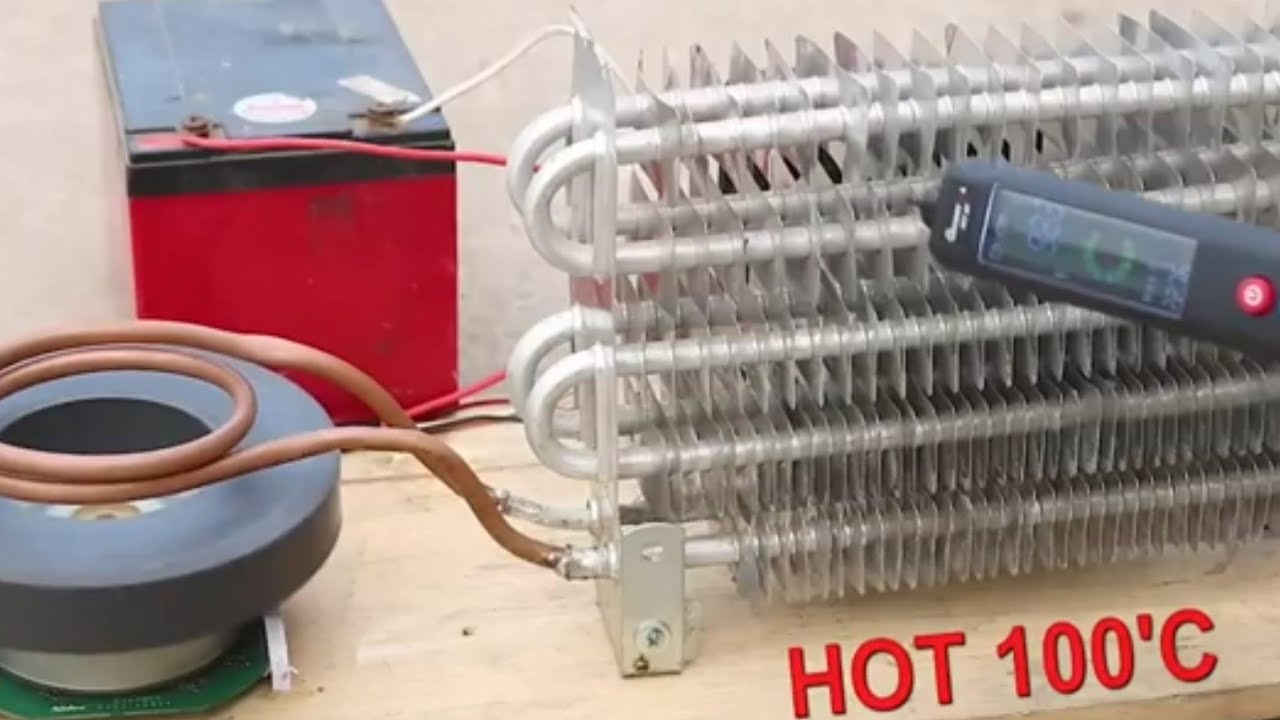 اصنع موقد الحث المغناطيسى بكل سهوله Make a magnetic induction stove with ease