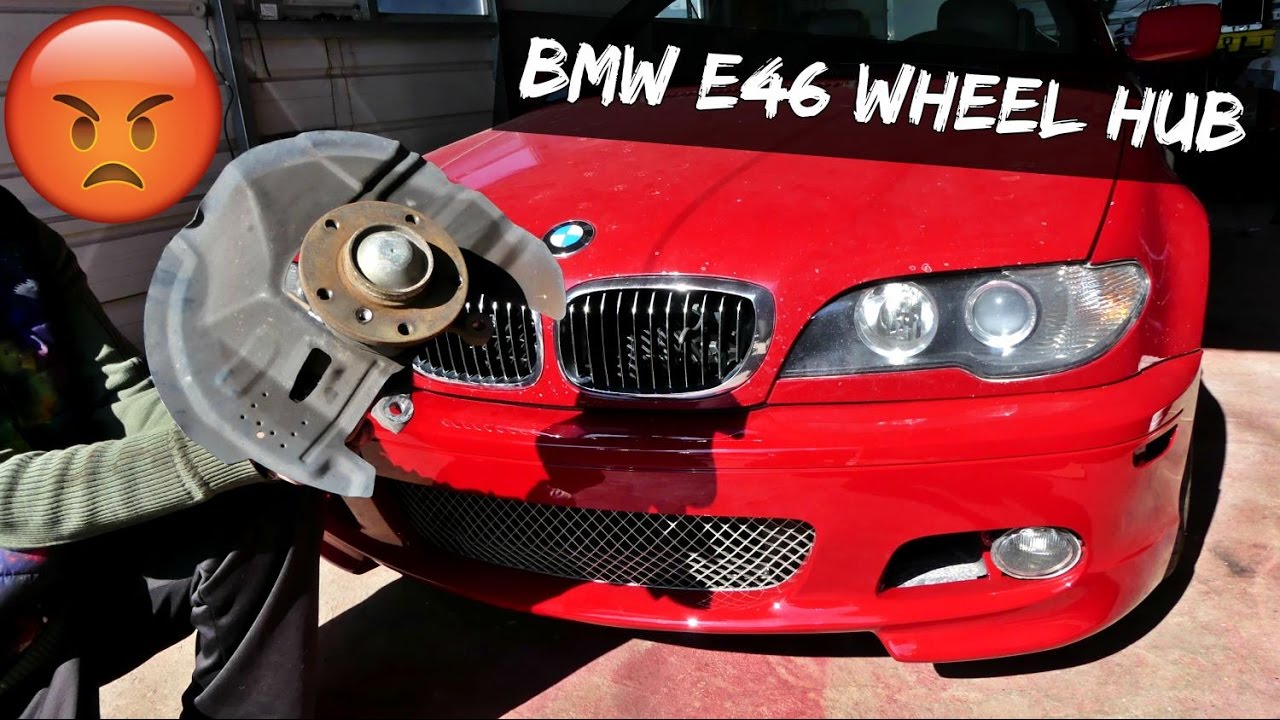 BMW E46 330CI ZHP HOW WHEEL HUB REPLACEMENT and More Problems